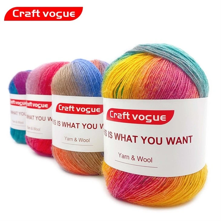 wool and silk yarn